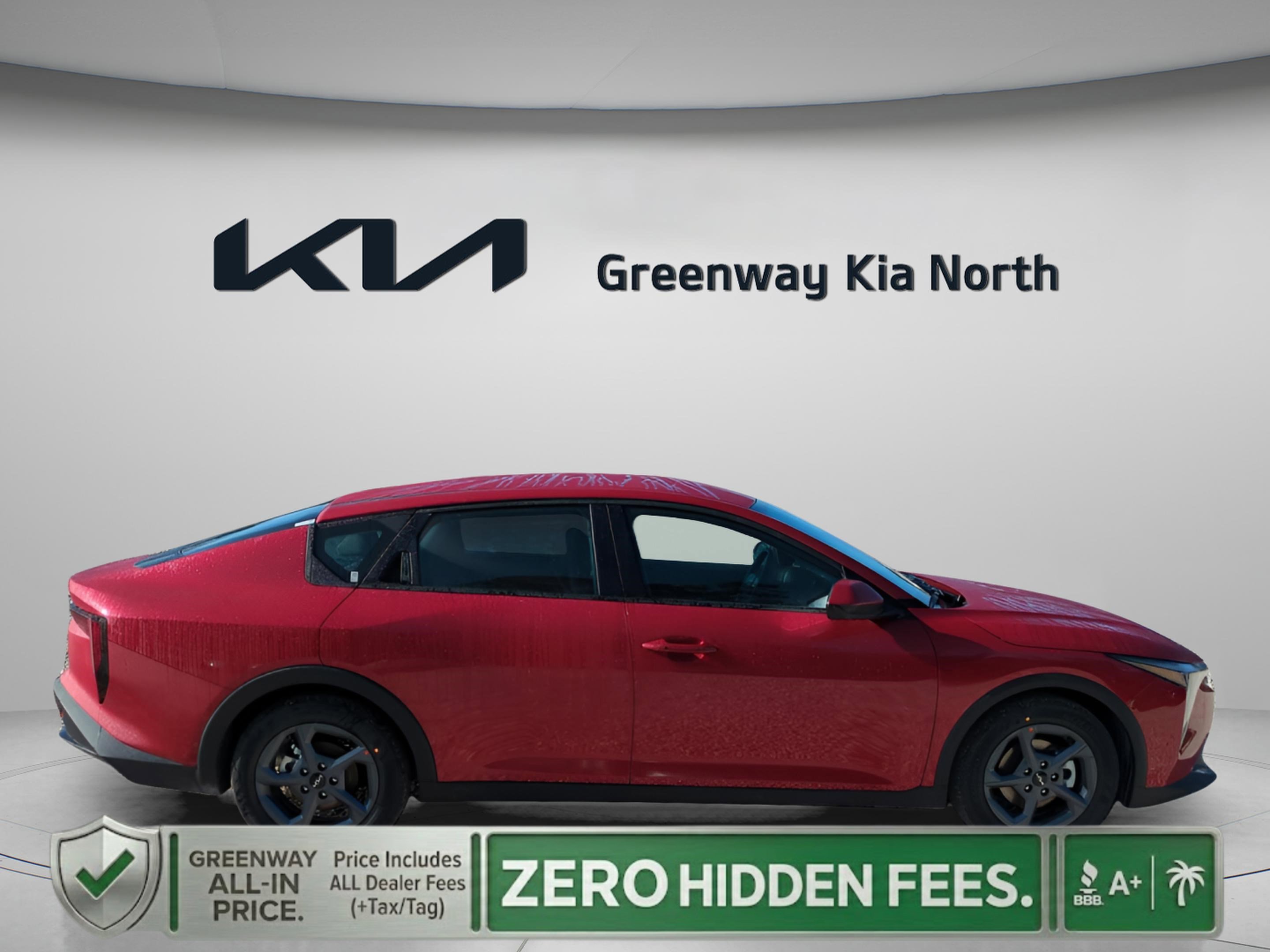 New 2026 Currant Red Kia LXS image 1