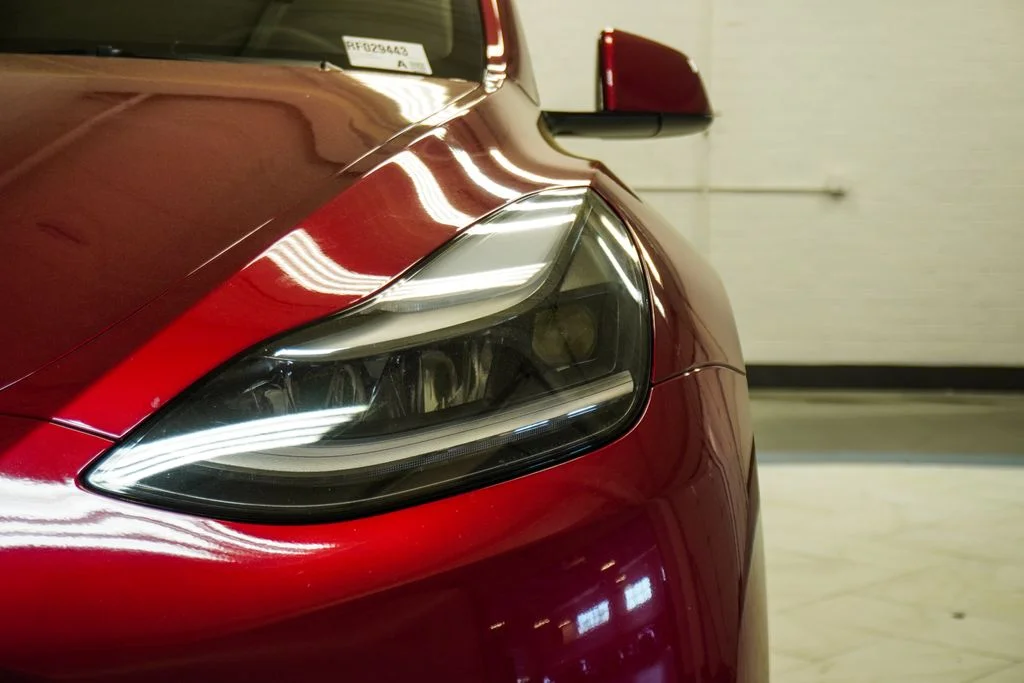 Used 2024 Red Tesla Performance image 36