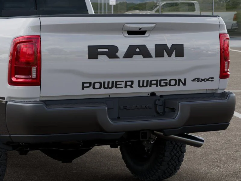 New 2025 Bright White Clear-Coat Exterior Paint RAM Power Wagon image 13