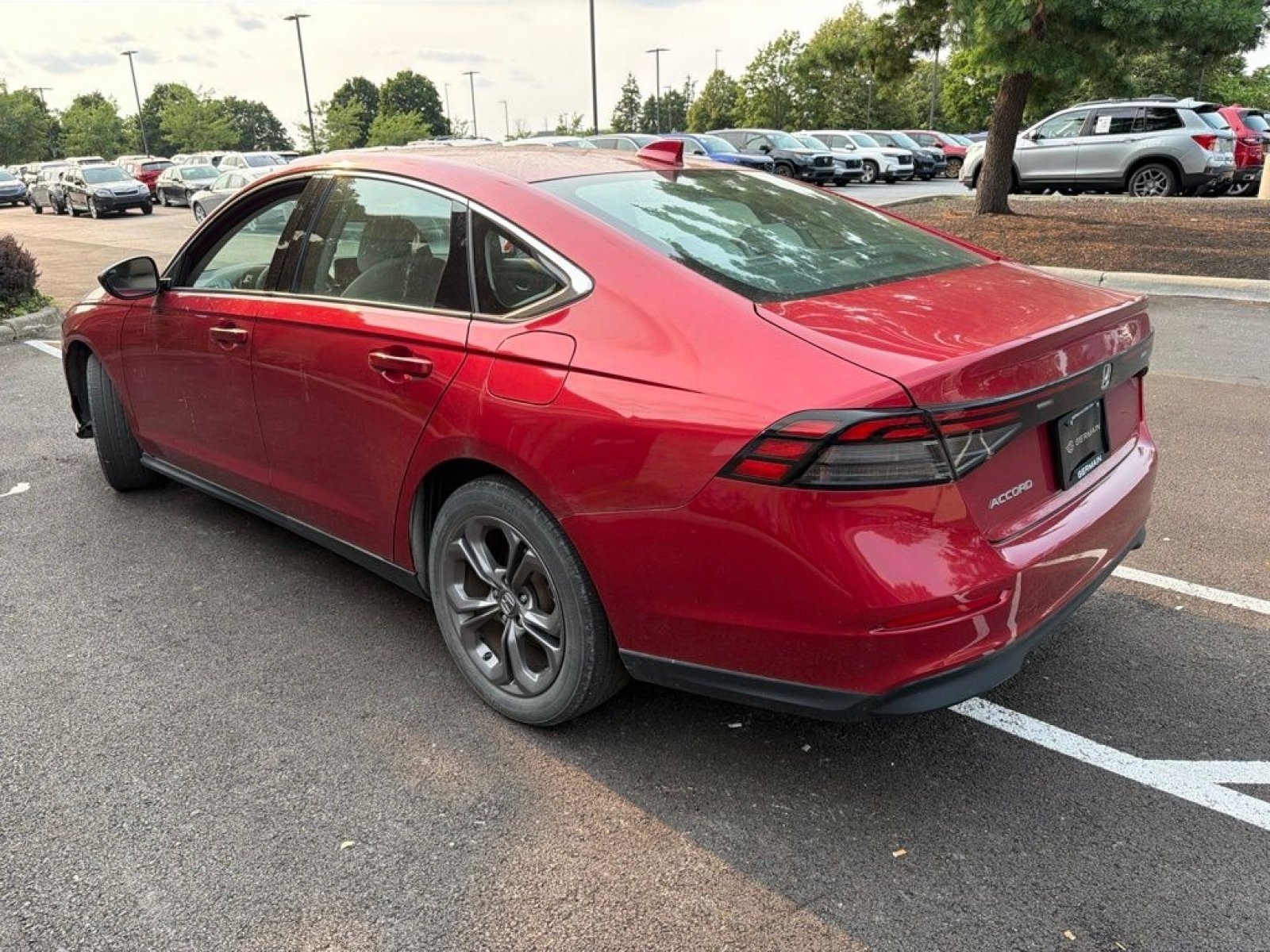 Certified Used 2023 Radiant Red Metallic Honda EX image 11