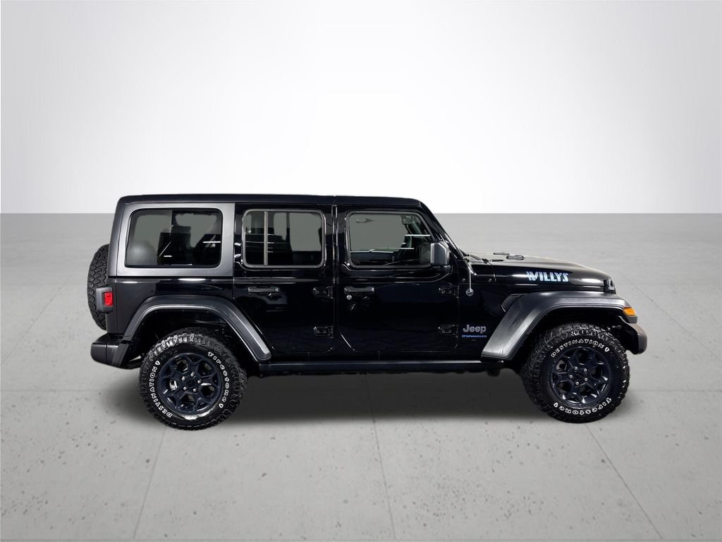 Used 2023 Black Clearcoat Jeep Willys 4xe image 5