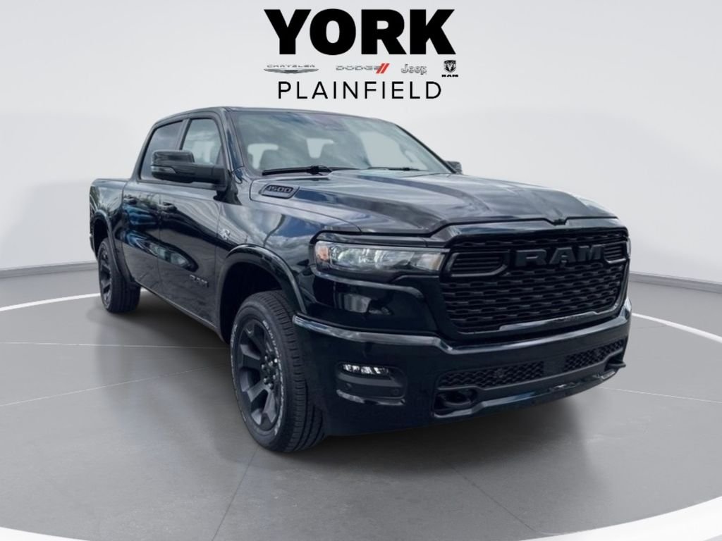New 2026 Diamond Black Crystal Pearl-Coat Exterior Paint RAM Big Horn/Lone Star image 7