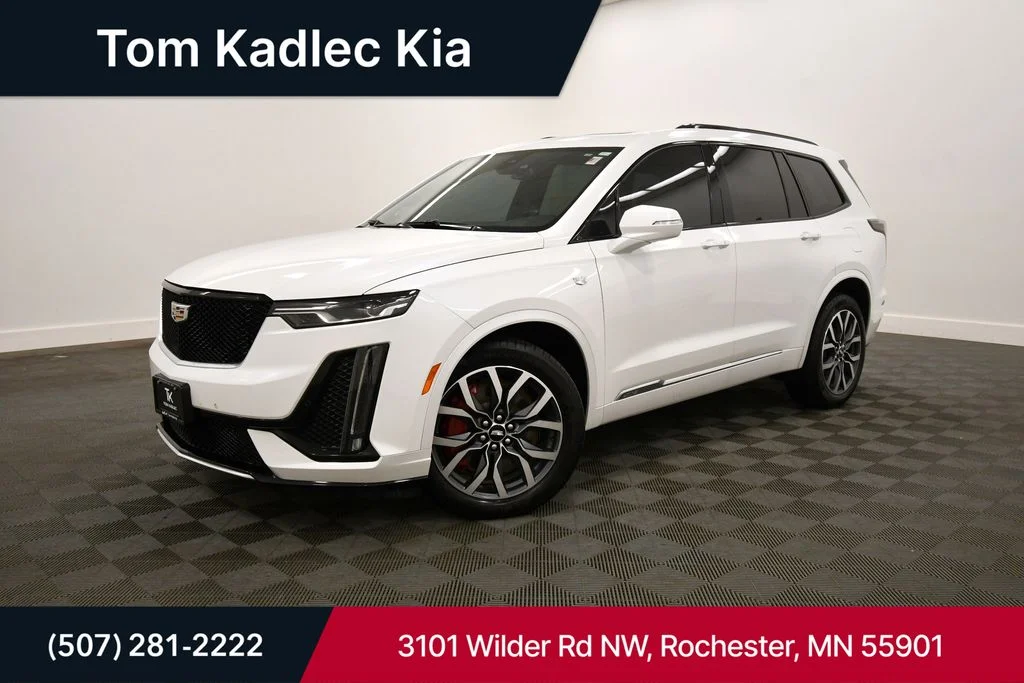 Used 2023 White Cadillac Sport image 1