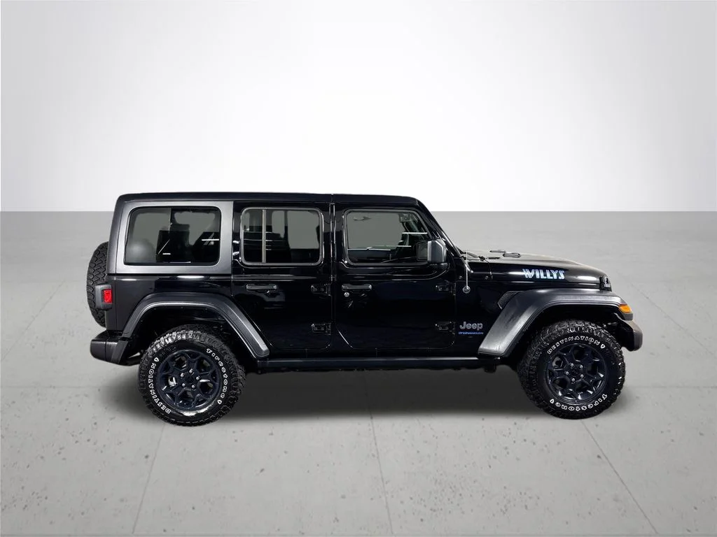 Used 2023 Black Jeep Willys 4xe image 5
