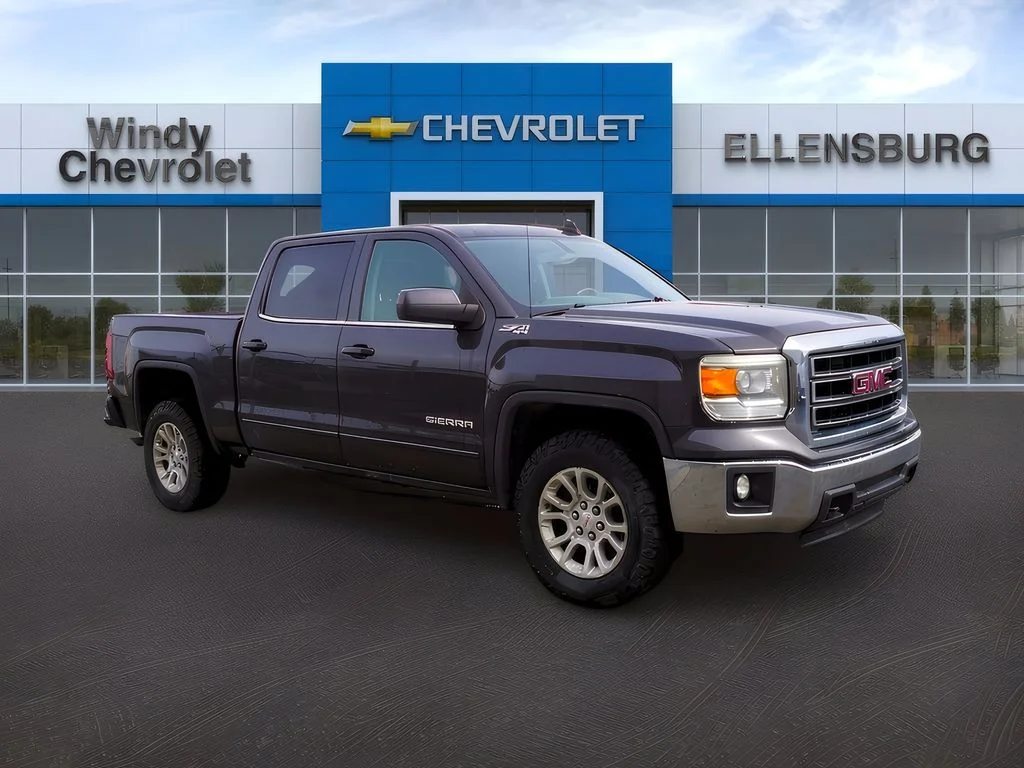 Used 2015 Iridium Metallic GMC SLE image 1