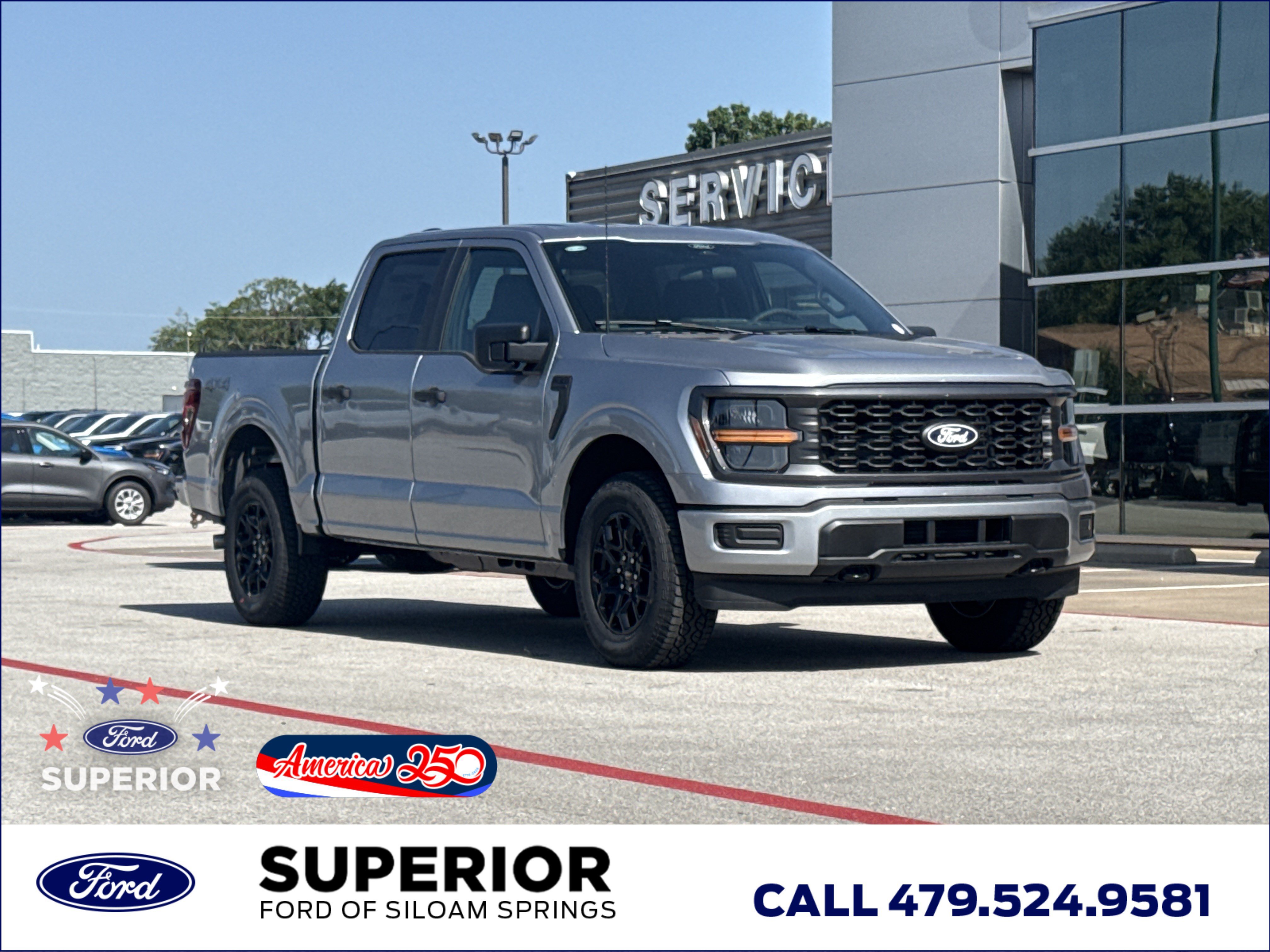 New 2026 Iconic Silver Metallic Ford STX 4WD image 1