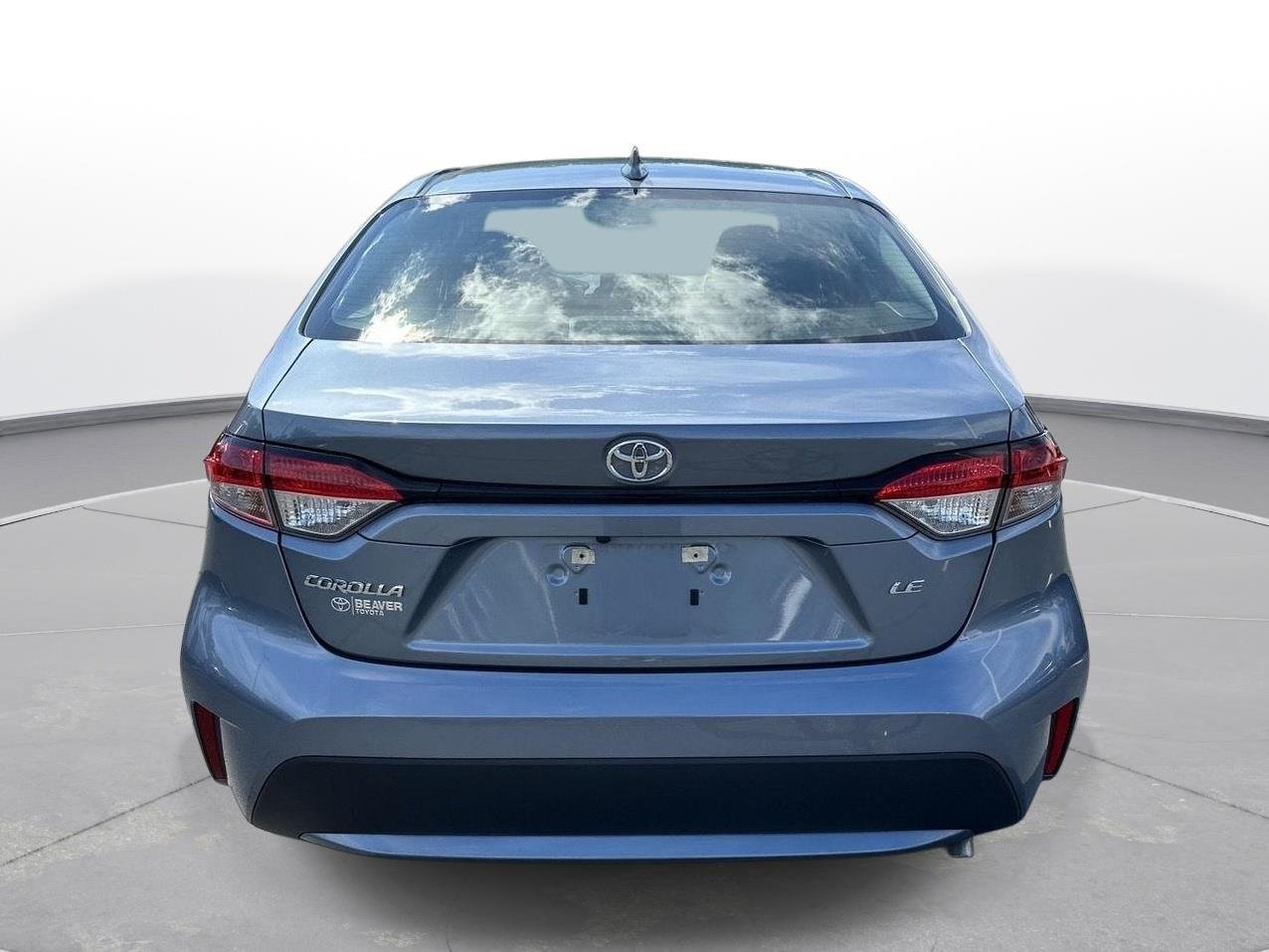Used 2020 Celestite Gray Metallic Toyota LE image 7