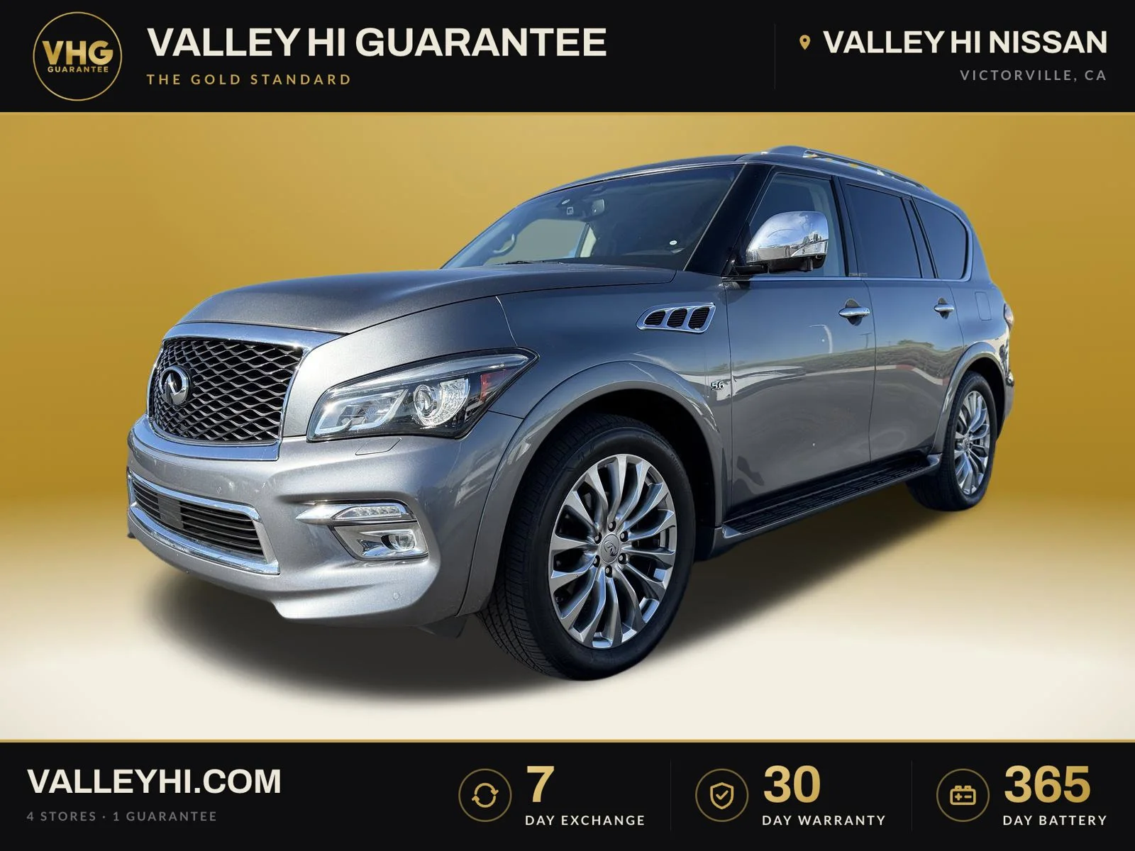Used 2017 Gray INFINITI Base image 3