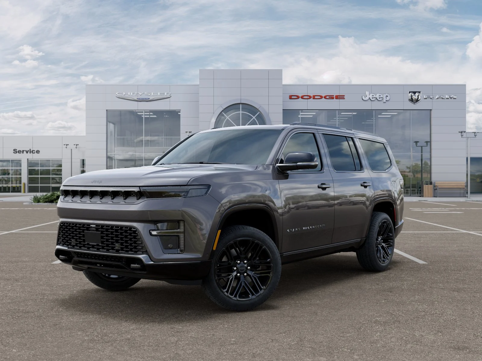 New 2026 Baltic-Gray Metallic Clear-Coat Exterior Paint Jeep Limited Reserve image 28