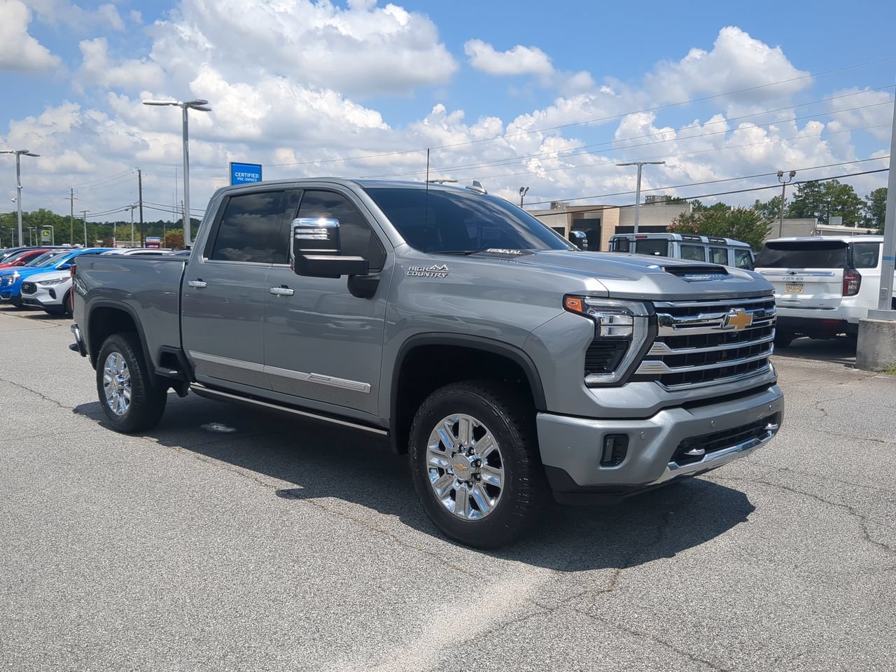 Used 2024 Sterling Gray Metallic Chevrolet High Country image 2