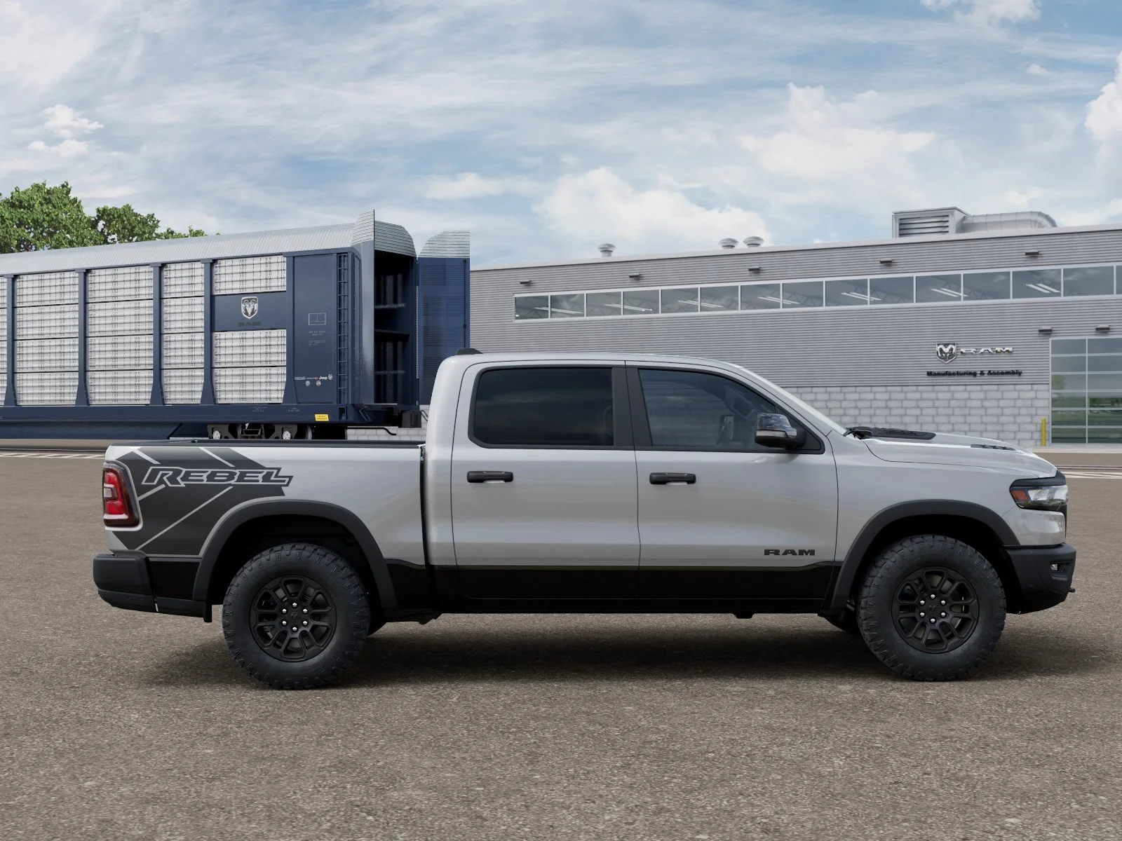 New 2026 Silver Zynith Exterior Paint RAM Rebel image 12