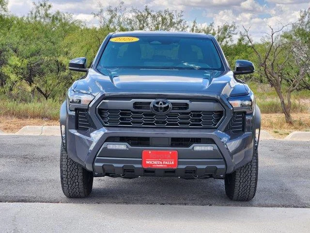 Used 2026 Black Toyota TRD Off Road 4x4 Double Cab 5 ft. box image 2