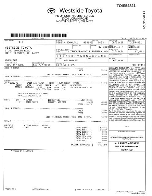 Used 2024 Blueprint Toyota XLE Premium image 24