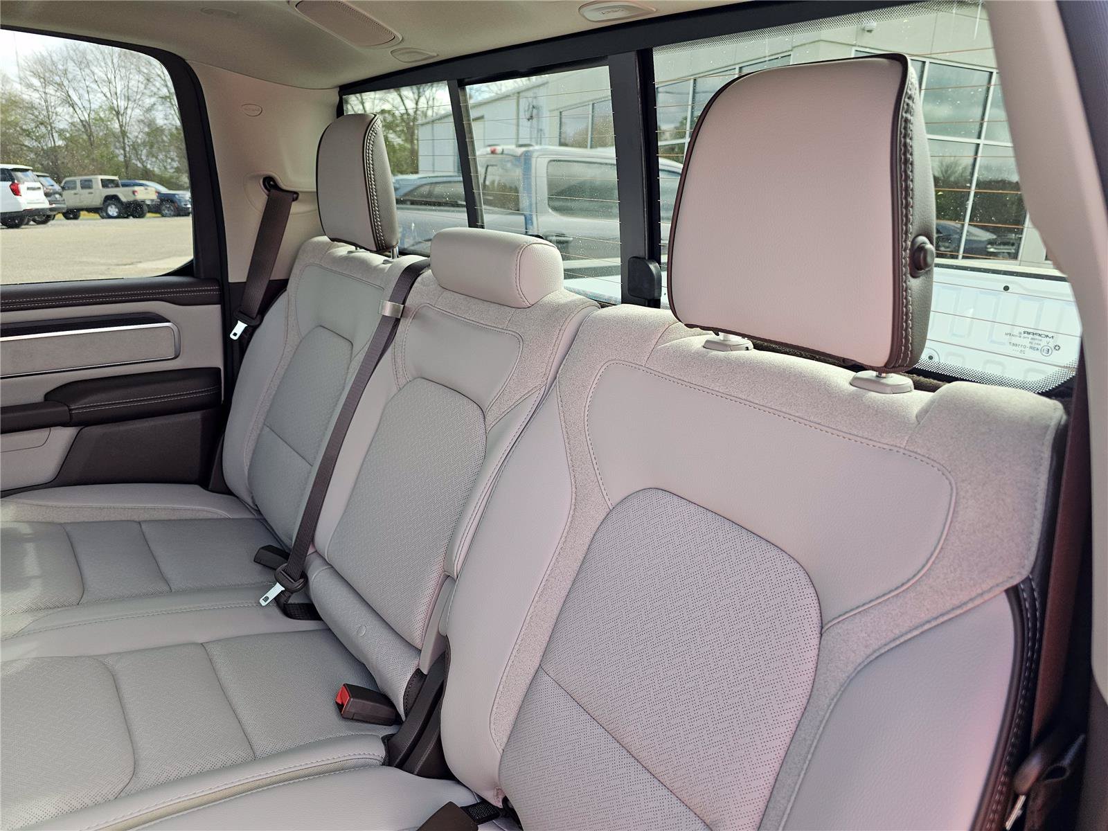 New 2026 Ivory White Tri-Coat Pearlcoat Ram Laramie image 35