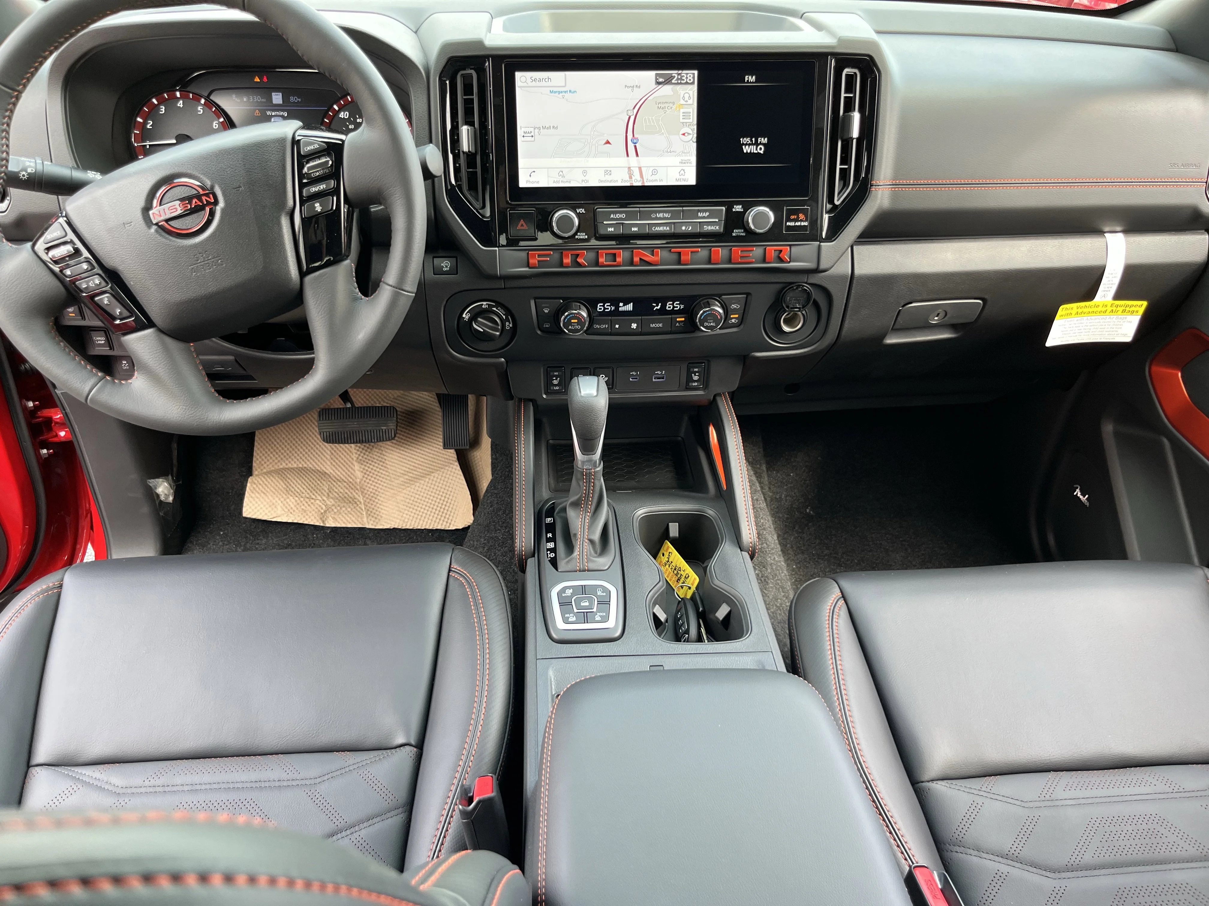New 2026 Red Alert Nissan Crew Cab PRO-4X® Long Bed image 17