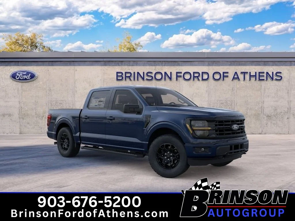 New 2026 Antimatter Blue Ford XLT image 7