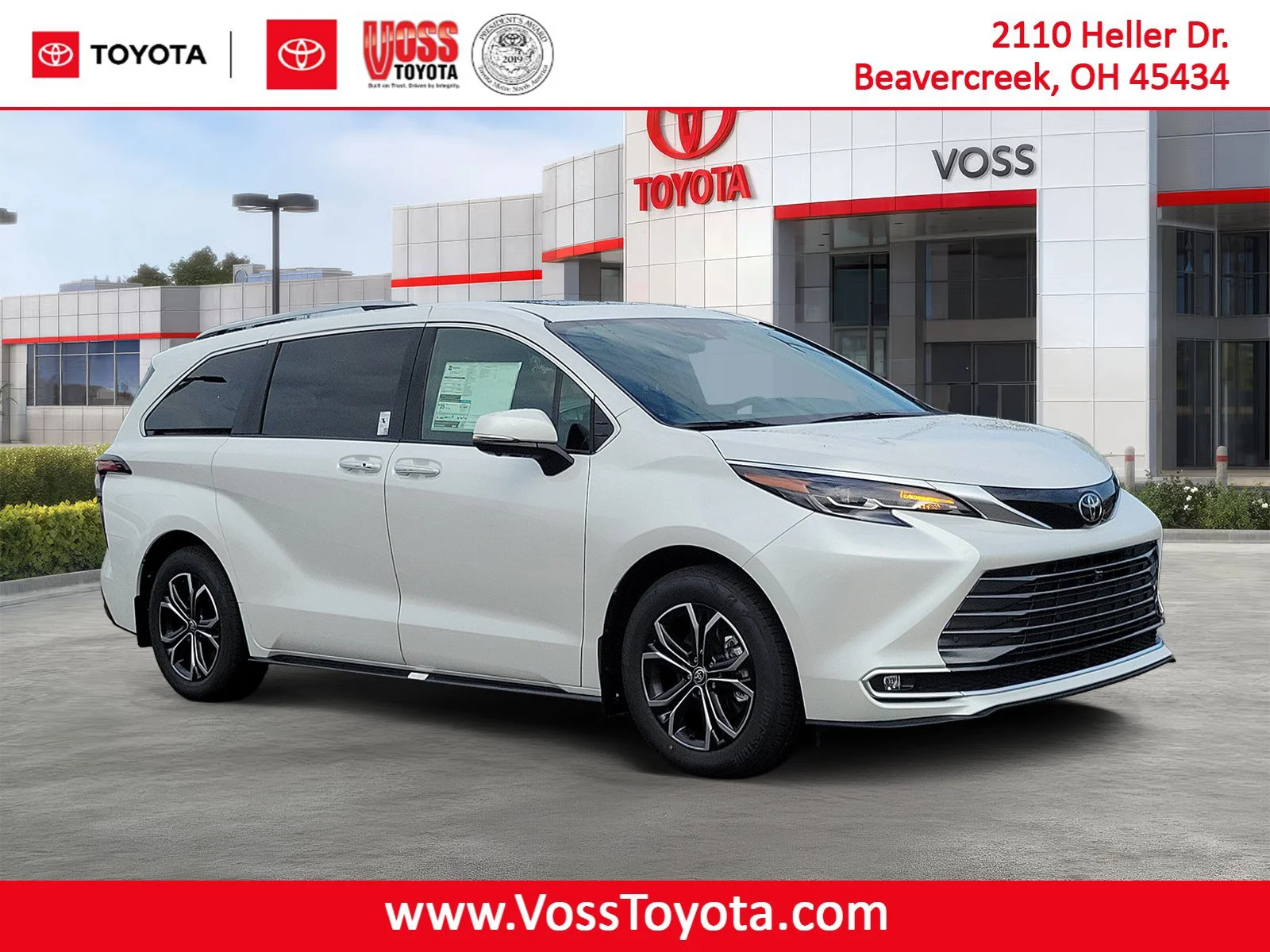 New 2026 Wind Chill Pearl Toyota Platinum image 1