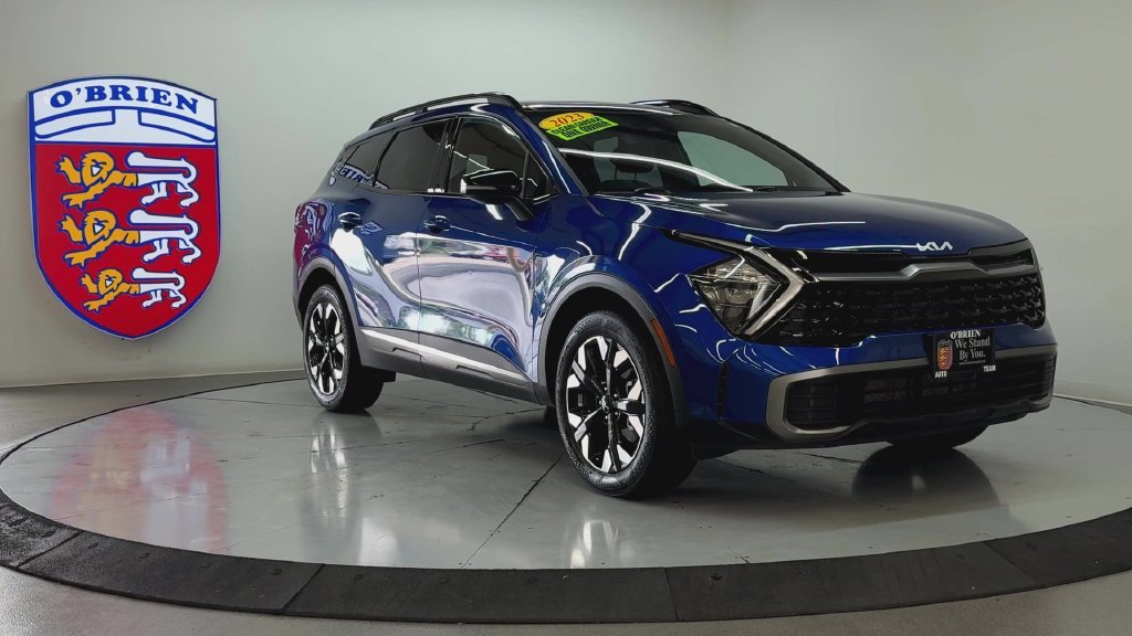 Used 2023 Sapphire Blue Kia X-Line image 2
