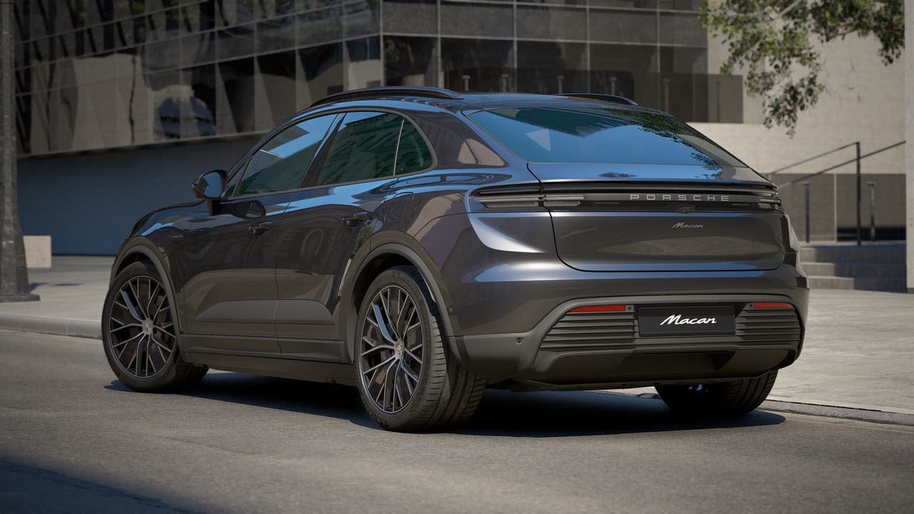 New 2027 Volcano Grey Metallic Porsche Electric image 3