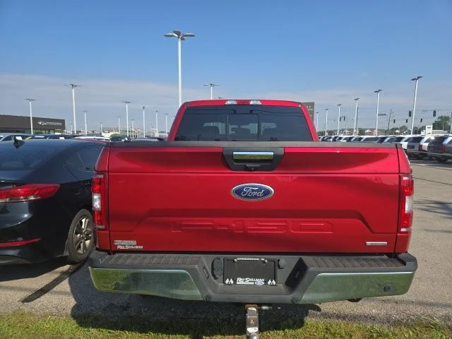Used 2020 Rapid Red Metallic Tinted Clearcoat Ford XLT image 3