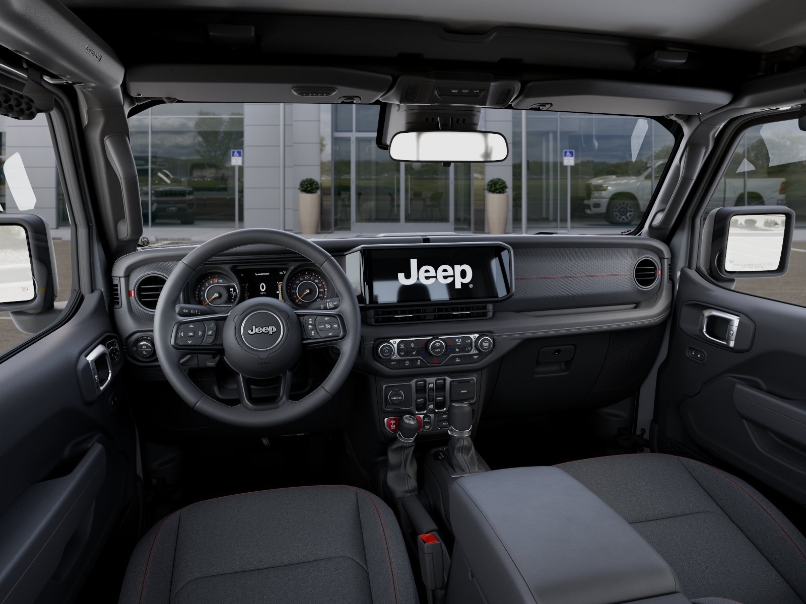 New 2026 Bright White Clearcoat Jeep Rubicon image 39