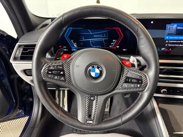 Used 2024 Tanzanite Blue II Metallic BMW Competition image 12