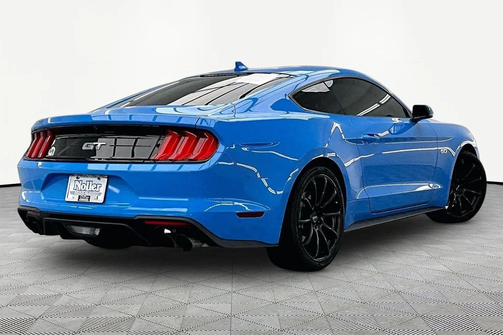 Certified Used 2022 Grabber Blue Ford GT Premium image 2