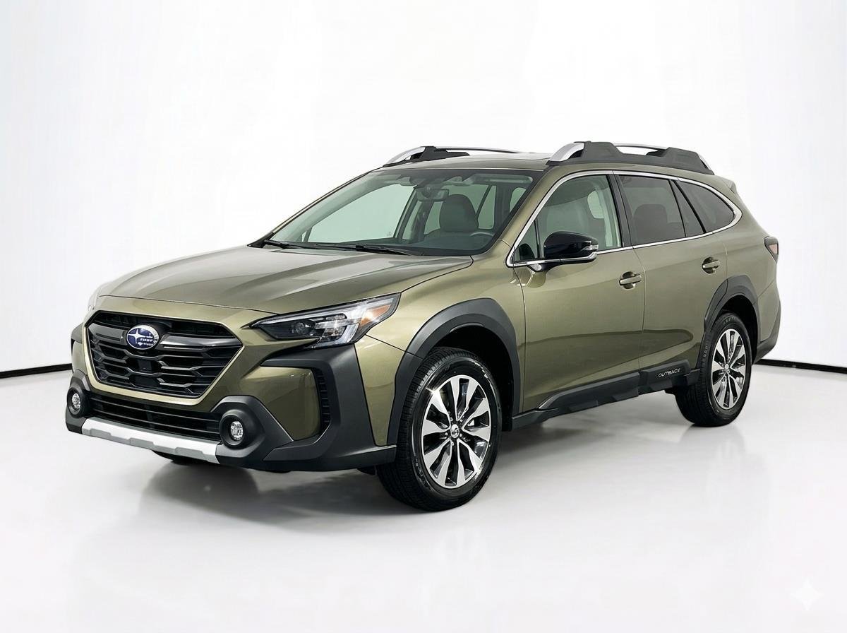 Used 2023 Autumn Green Metallic Subaru Limited XT image 1