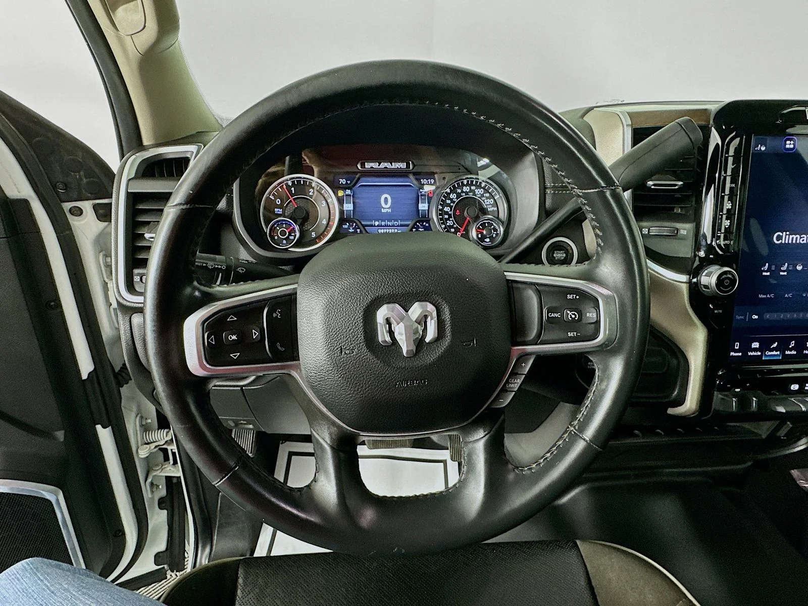 Used 2024 Bright White Clearcoat Ram Laramie image 12