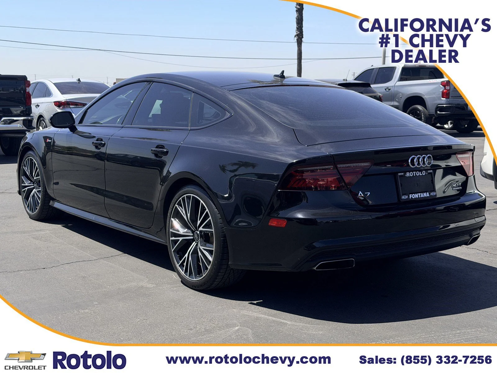 Used 2018 Black Audi Premium Plus image 4