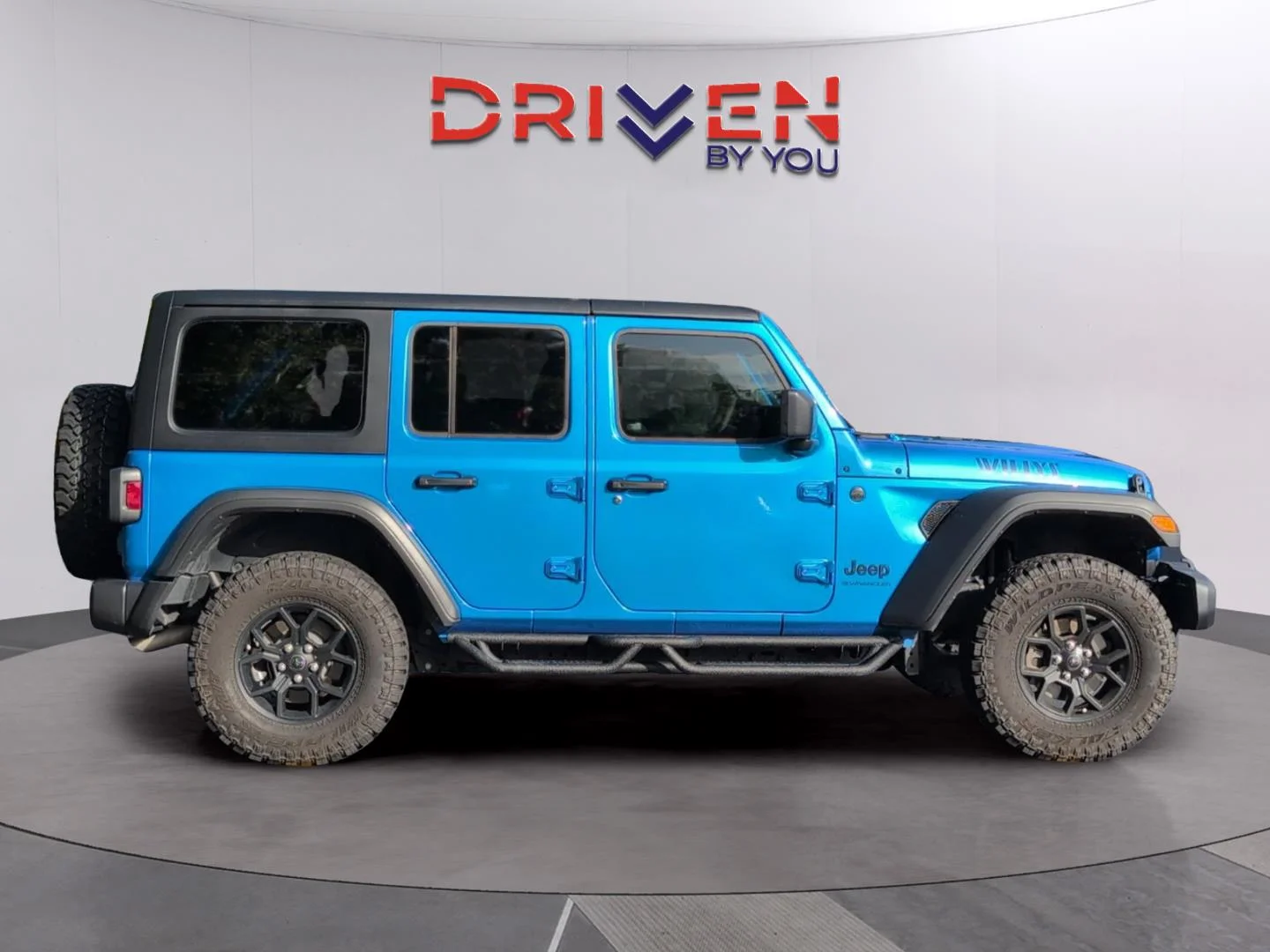 Used 2025 Hydro Blue Pearlcoat Jeep Willys image 6