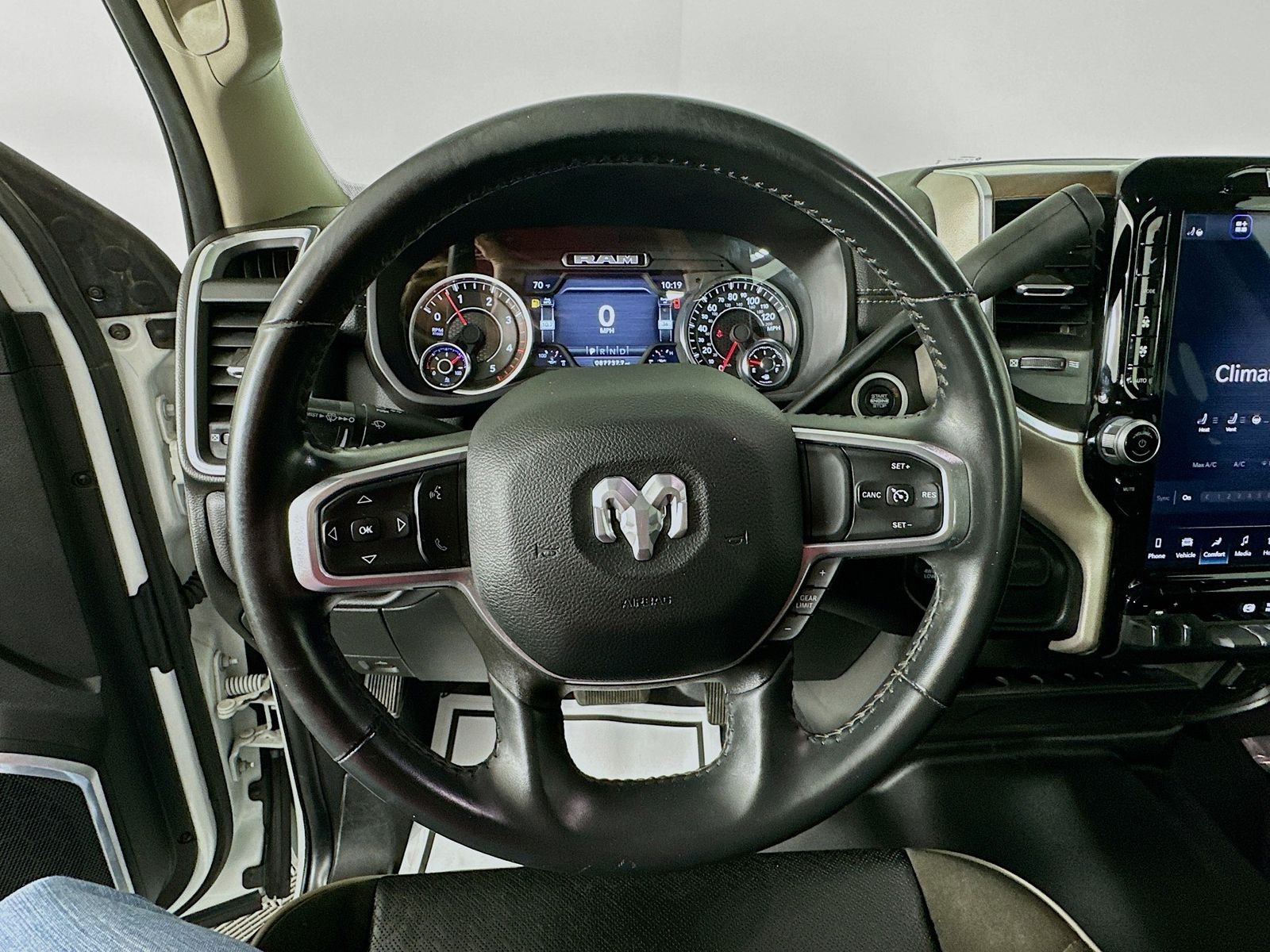Used 2024 Bright White Clearcoat Ram Laramie image 12