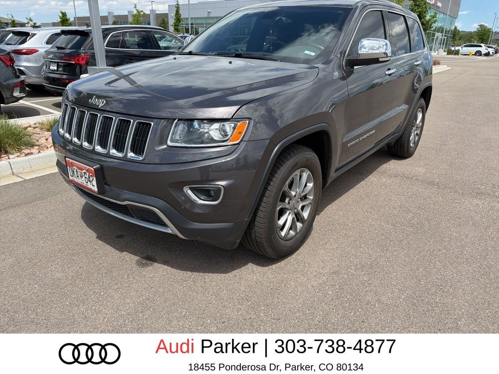 Used 2015 Gray Jeep Limited image 2
