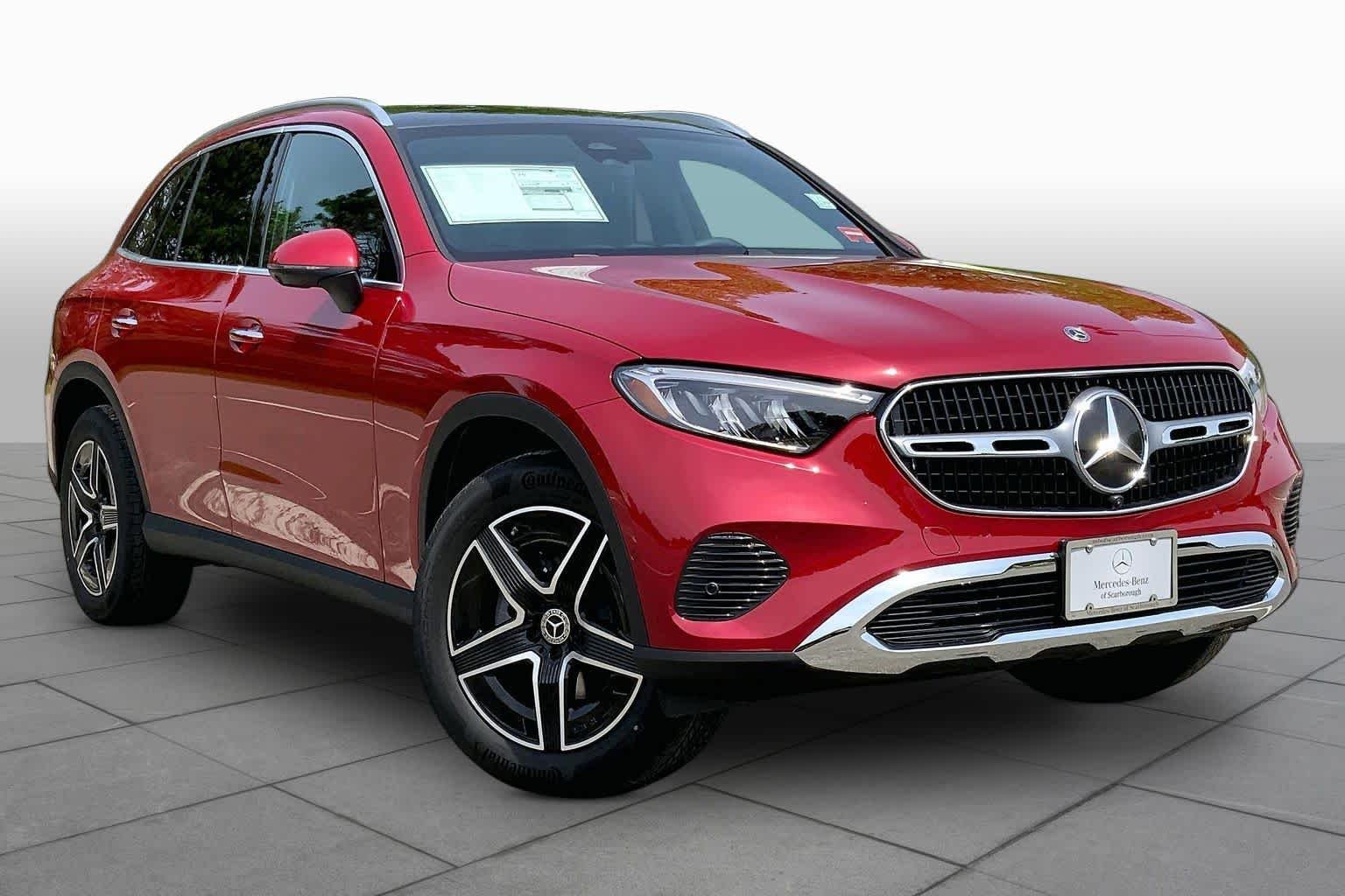 New 2026 MANUFAKTUR Patagonia Red Metallic Mercedes-Benz GLC 300 image 2