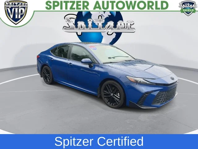 Used 2025 Blue Toyota SE image 2