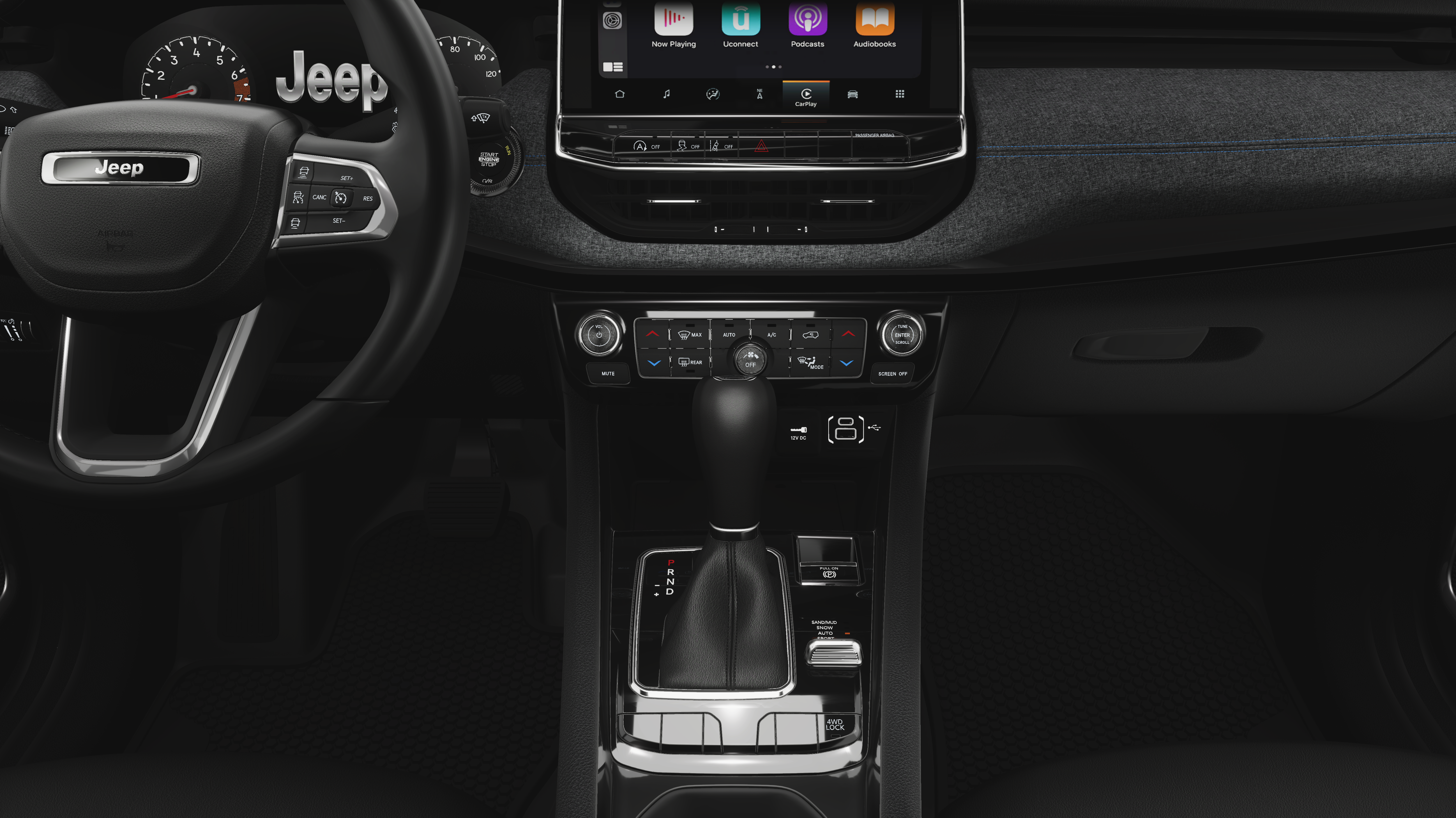 New 2026 Diamond Black Crystal Pearl-Coat Exterior Paint Jeep Latitude image 5