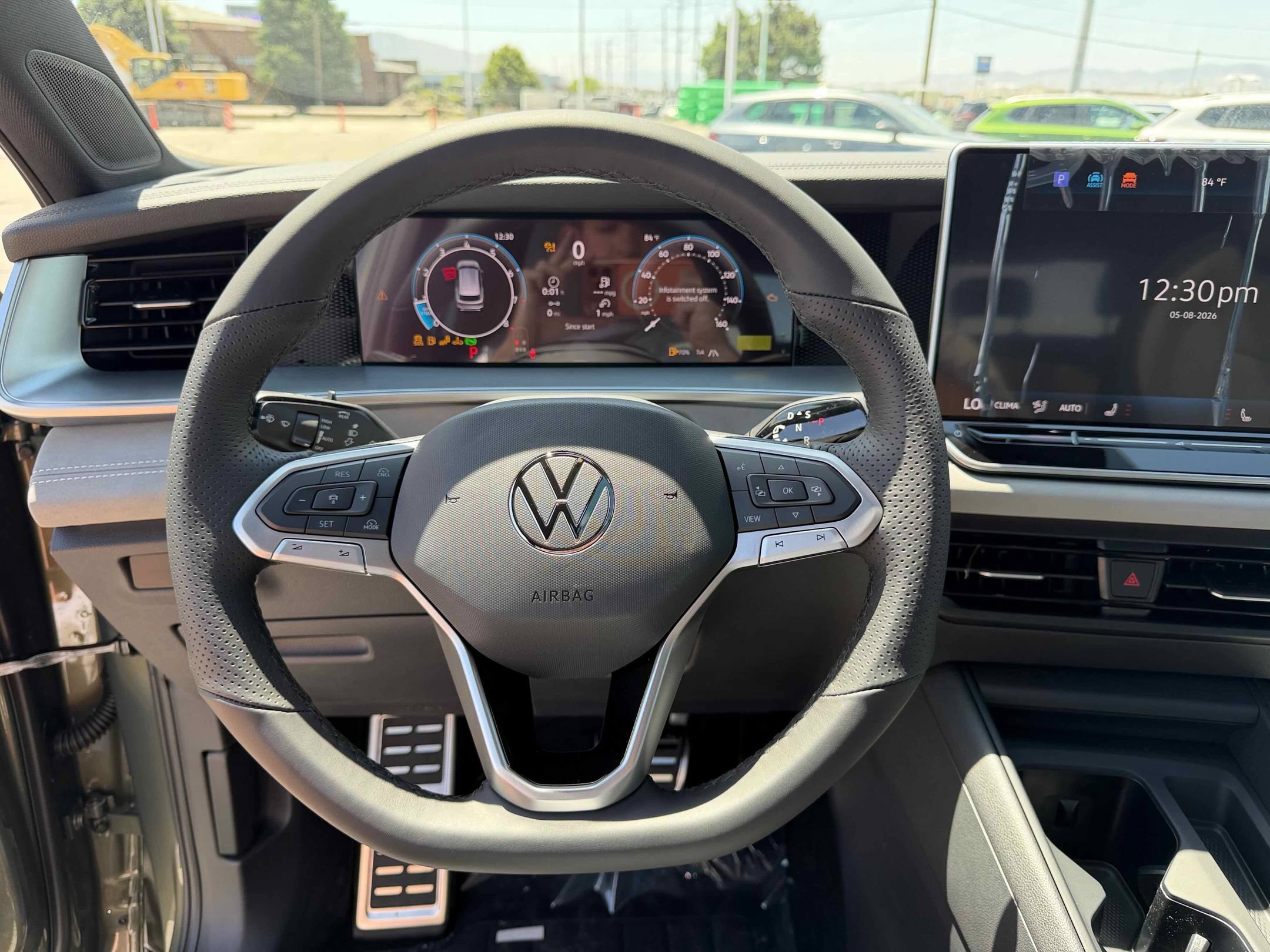 New 2026 Green Volkswagen SE R-Line Black image 18