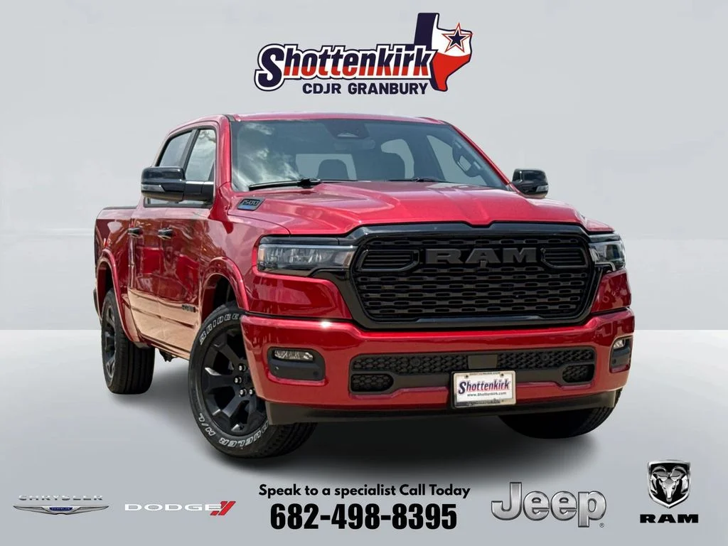 New 2026 Molten Red Pearl-Coat Exterior Paint RAM Big Horn/Lone Star image 1