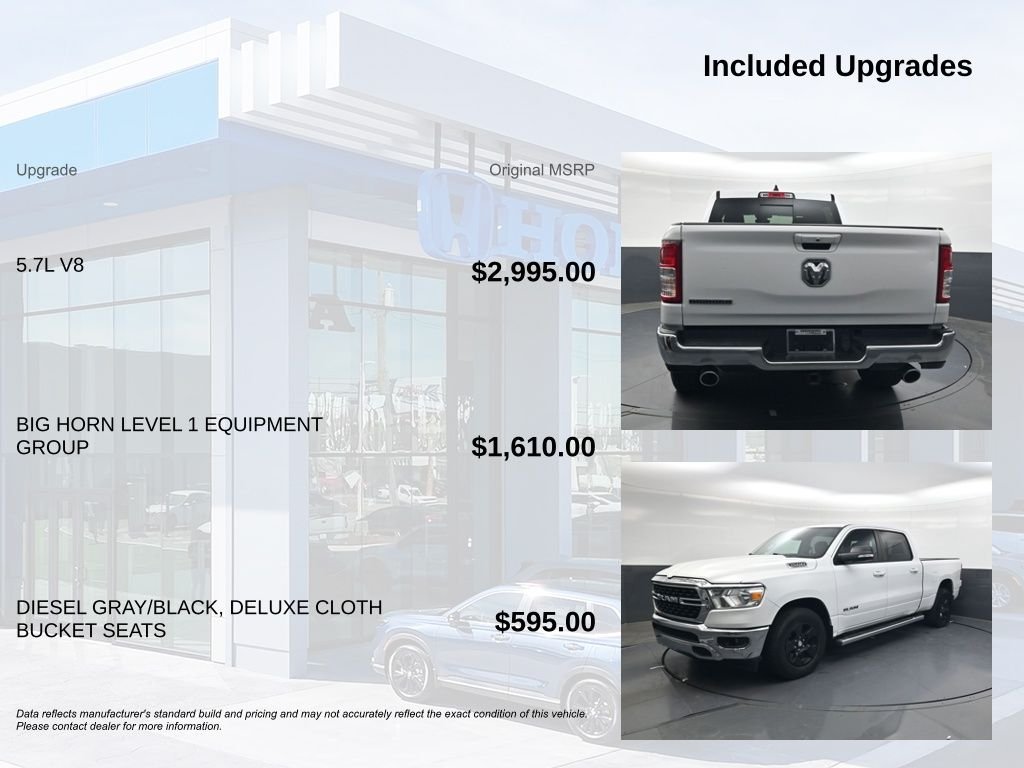 Used 2022 White Ram Big Horn/Lone Star image 5