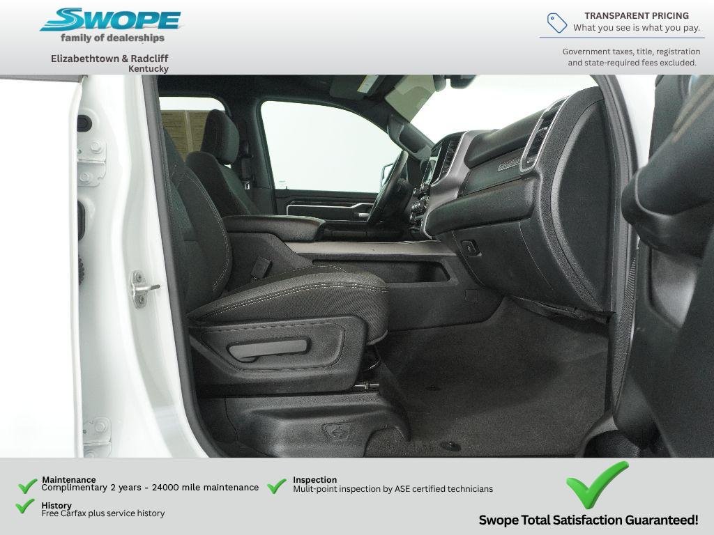 Used 2023 Bright White Clearcoat Ram Big Horn image 10