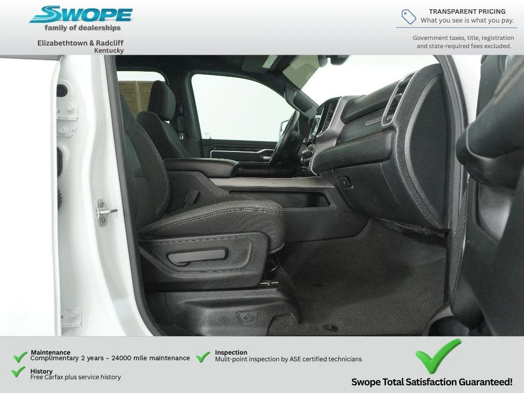 Used 2023 Bright White Clearcoat Ram Big Horn image 10