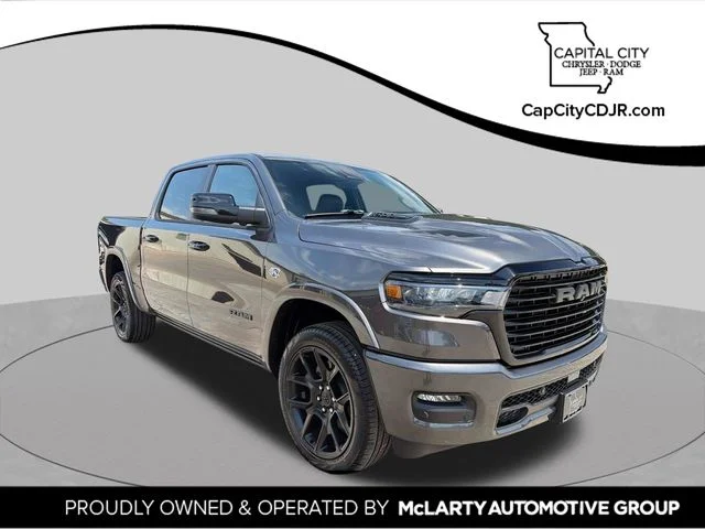 New 2026 Granite Crystal Metallic Clear-Coat Exterior Paint RAM Laramie image 1