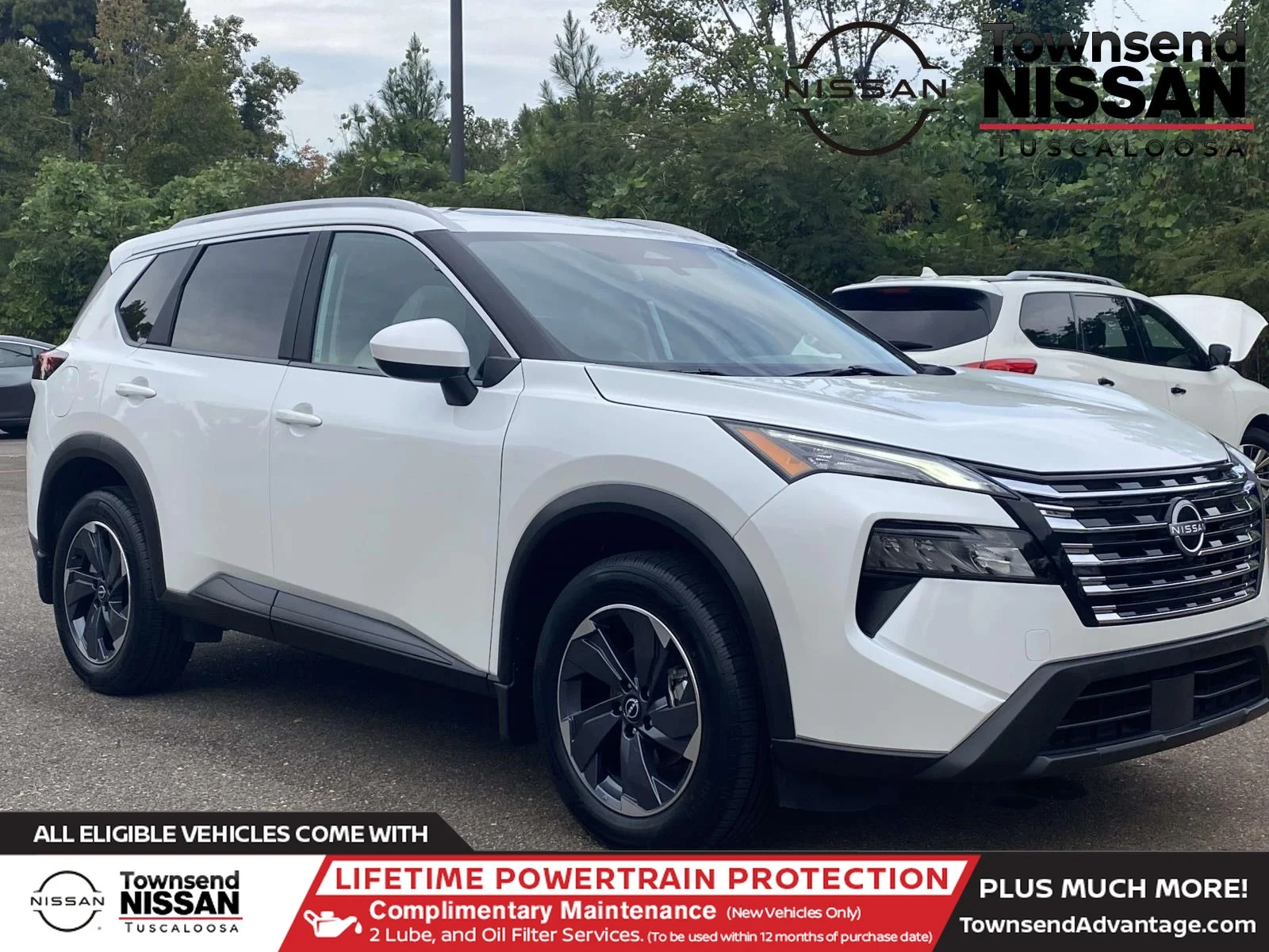 Certified Used 2024 Everest White Pearl Nissan SV image 1
