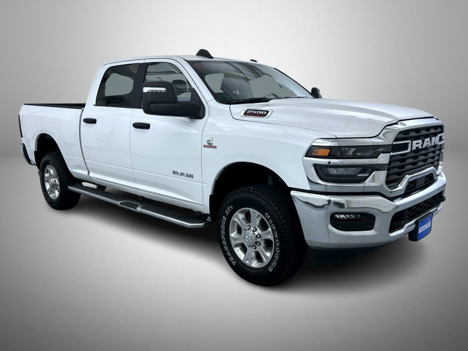 Used 2025 Bright White Clearcoat Ram Big Horn image 3