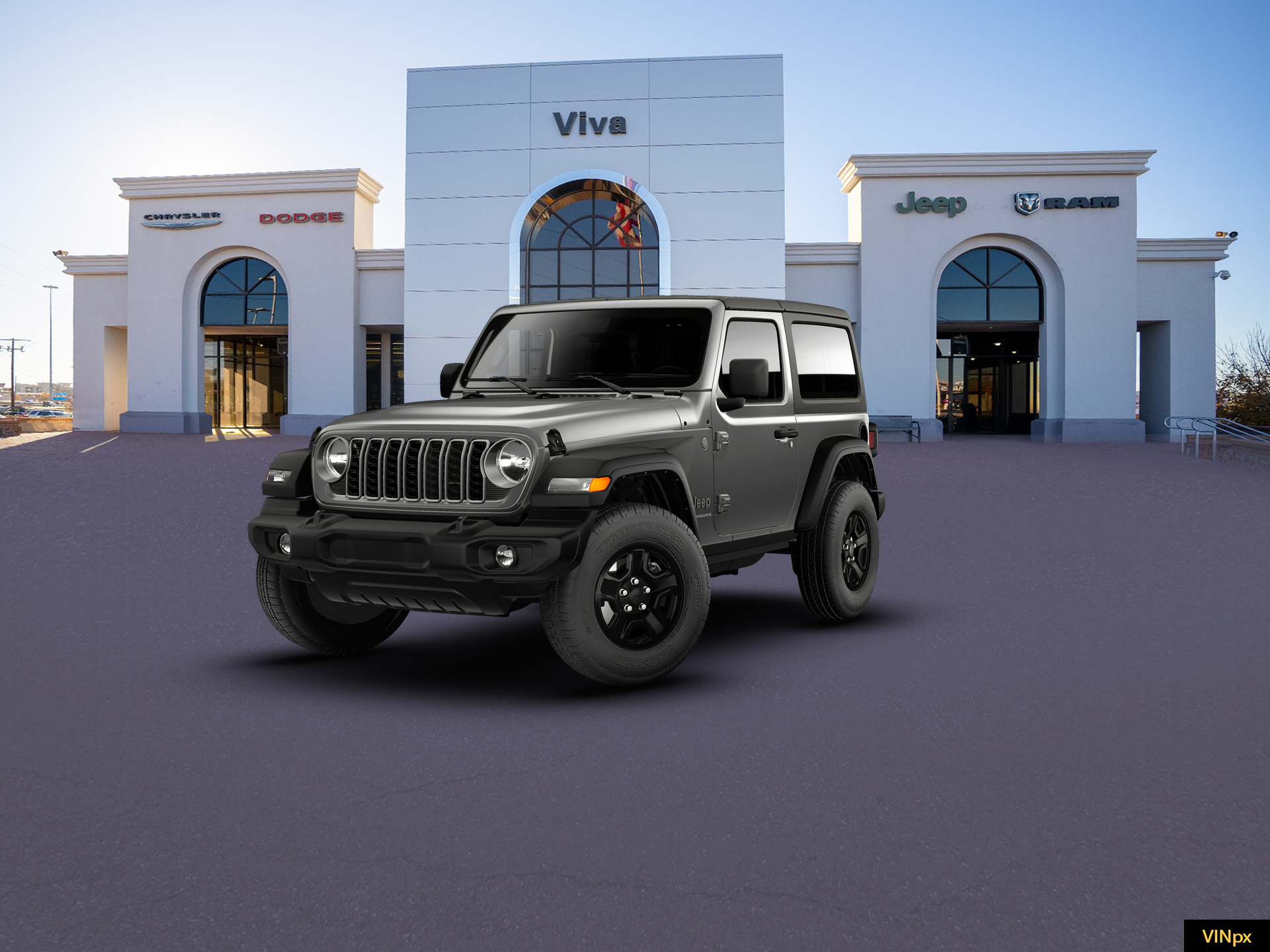New 2026 Granite Crystal Metallic Clear-Coat Exterior Paint Jeep Sport image 1