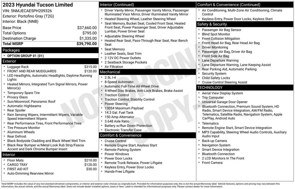 Certified Used 2023 Gray Hyundai Limited image 5