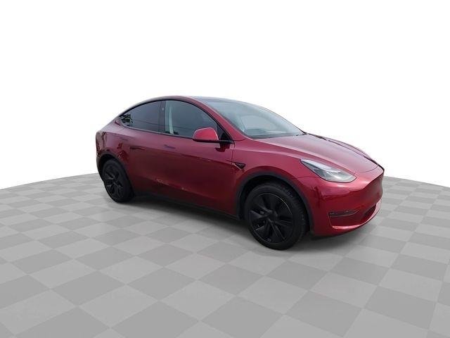 Used 2025 Red Tesla Long Range image 2