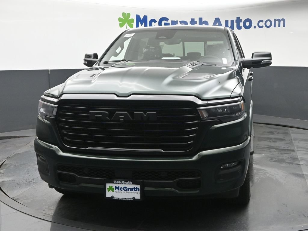 New 2026 Serrano-Green Metallic Exterior Paint RAM Laramie image 22