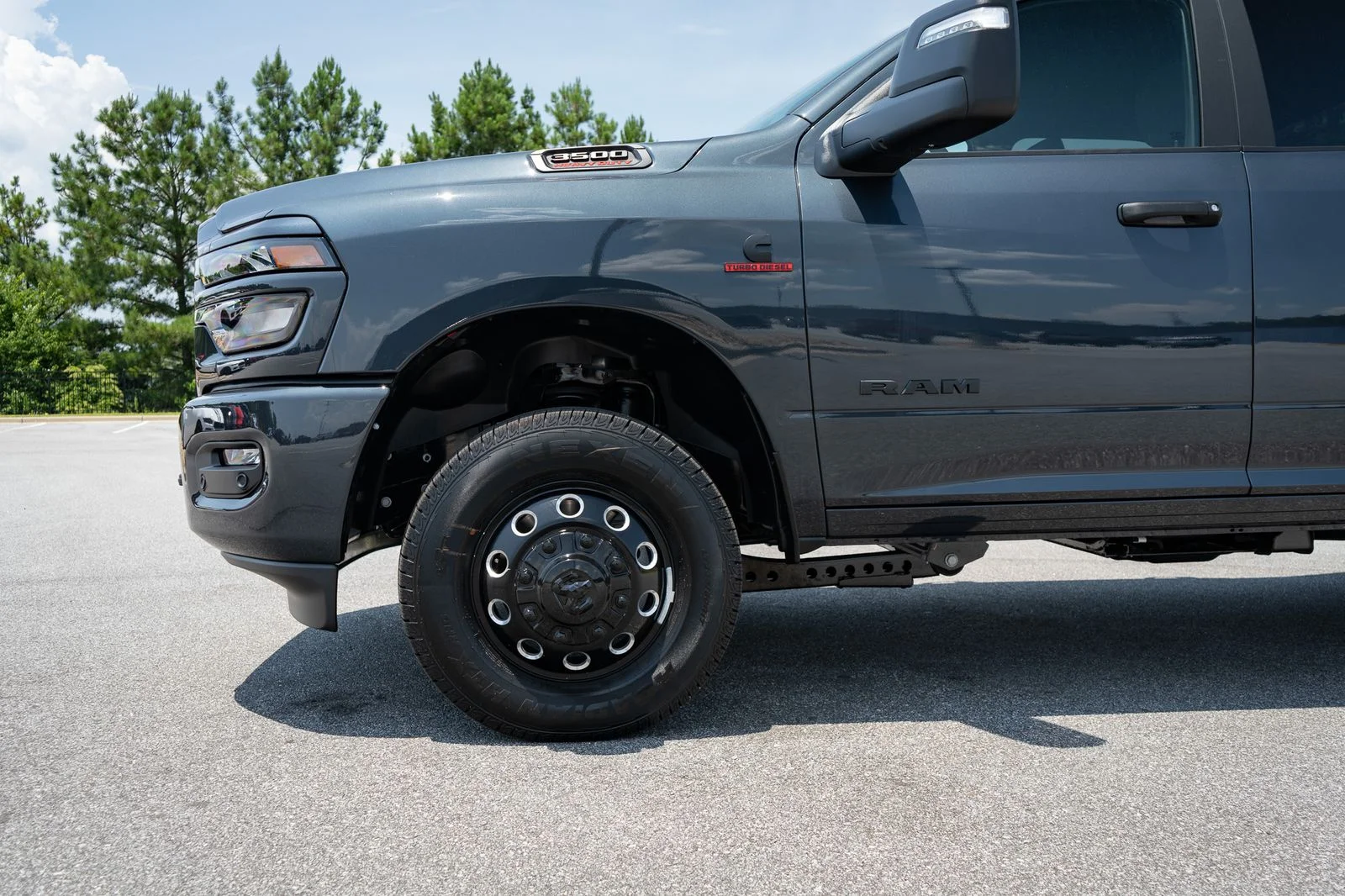 New 2026 Forged Blue Metallic Exterior Paint RAM Big Horn image 4