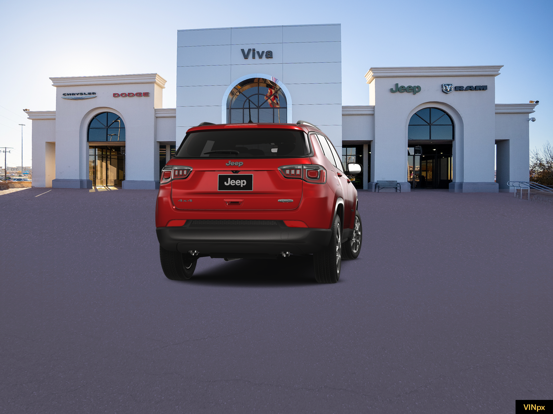 New 2026 Red Hot Pearl-Coat Exterior Paint Jeep Latitude image 26